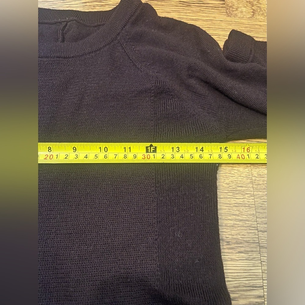 Lululemon burgundy plum Purple Long Sleeve Top fitted knit small - Picture 5 of 5